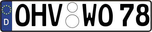 OHV-WO78