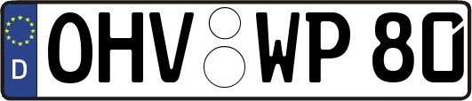 OHV-WP80