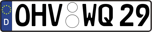 OHV-WQ29
