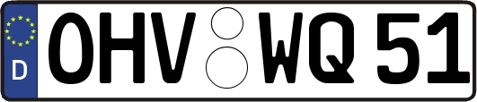 OHV-WQ51