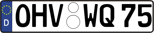 OHV-WQ75