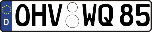 OHV-WQ85