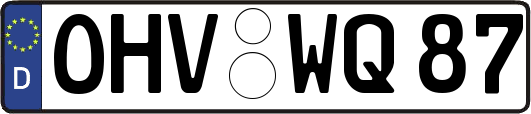 OHV-WQ87