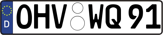 OHV-WQ91