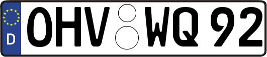 OHV-WQ92