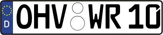OHV-WR10