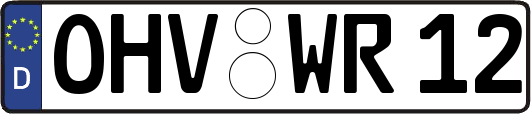 OHV-WR12