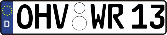 OHV-WR13