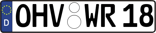 OHV-WR18