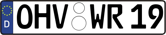 OHV-WR19
