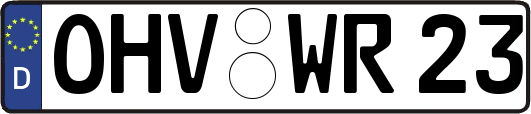 OHV-WR23