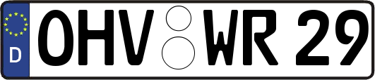 OHV-WR29