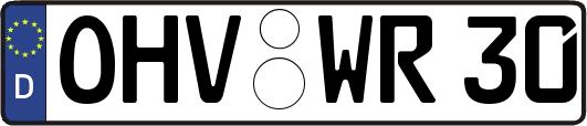 OHV-WR30