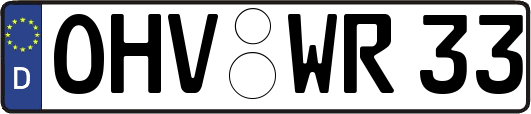 OHV-WR33