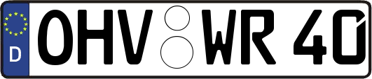 OHV-WR40