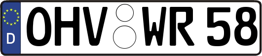 OHV-WR58