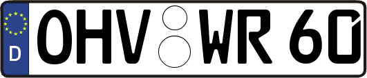 OHV-WR60