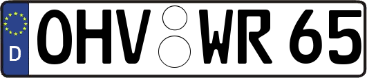 OHV-WR65