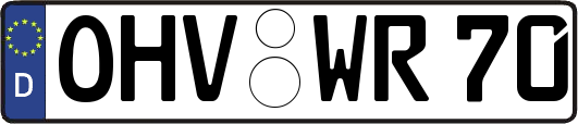 OHV-WR70