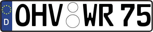 OHV-WR75