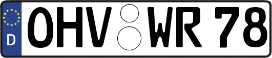 OHV-WR78