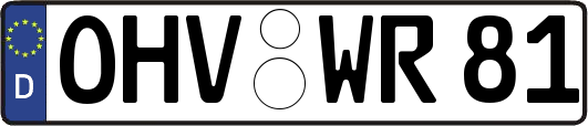 OHV-WR81