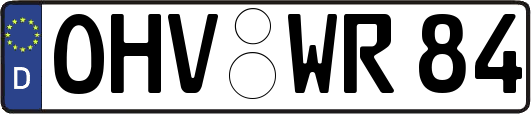 OHV-WR84