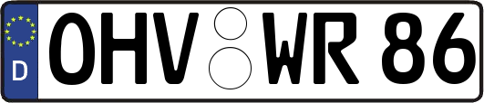 OHV-WR86
