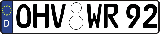 OHV-WR92