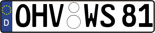 OHV-WS81