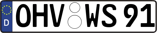 OHV-WS91