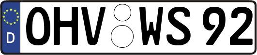 OHV-WS92