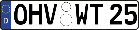 OHV-WT25