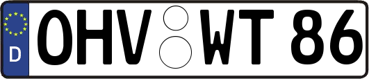 OHV-WT86
