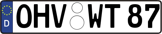 OHV-WT87