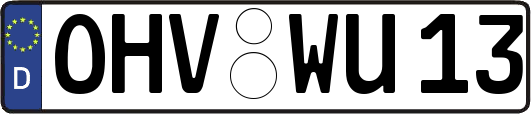 OHV-WU13