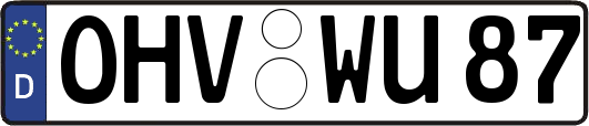 OHV-WU87