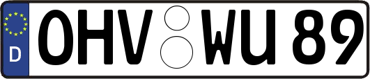 OHV-WU89