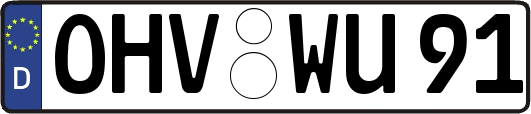 OHV-WU91