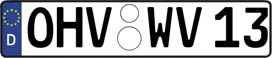 OHV-WV13