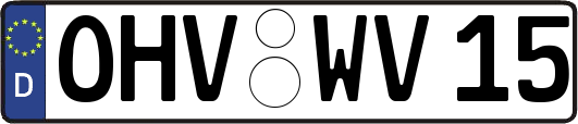 OHV-WV15