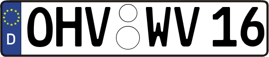 OHV-WV16