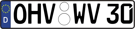 OHV-WV30