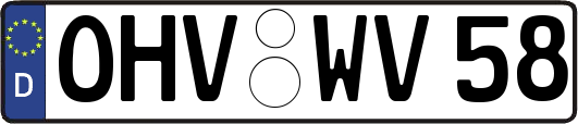 OHV-WV58