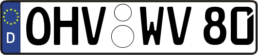 OHV-WV80