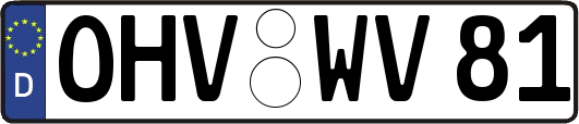 OHV-WV81