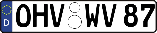 OHV-WV87