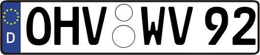 OHV-WV92