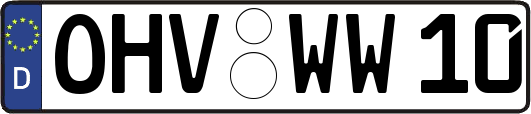 OHV-WW10