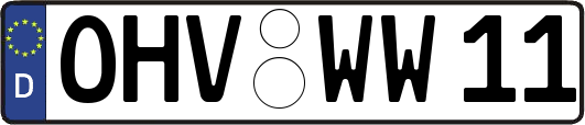 OHV-WW11